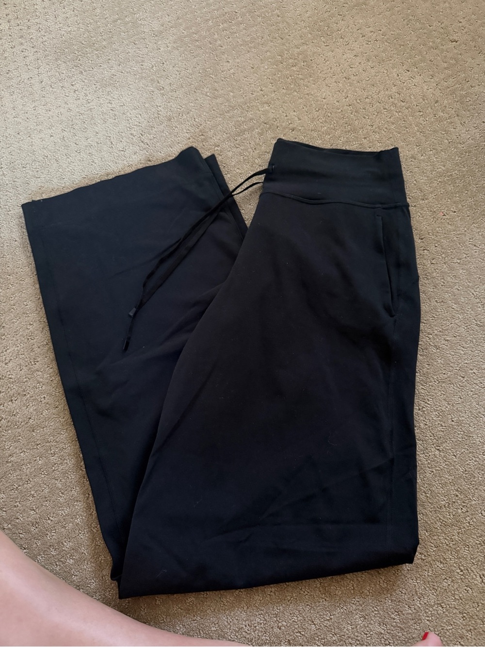lululemon athletica Black Track Pants Joggers